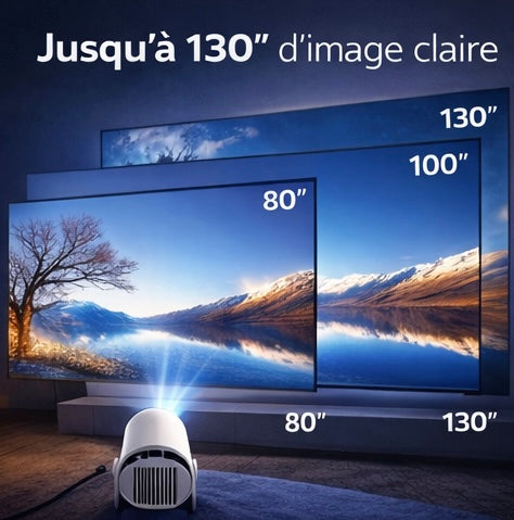 Mini Projecteur LED HD – Cinéma Maison Portable
