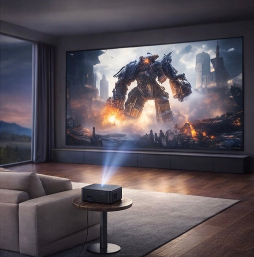 Projecteur Cinéma Haut de Gamme 4K – Série Pro Lumi-Ciné™