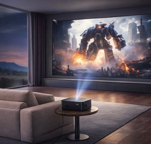 Projecteur Cinéma Haut de Gamme 4K – Série Pro Lumi-Ciné™