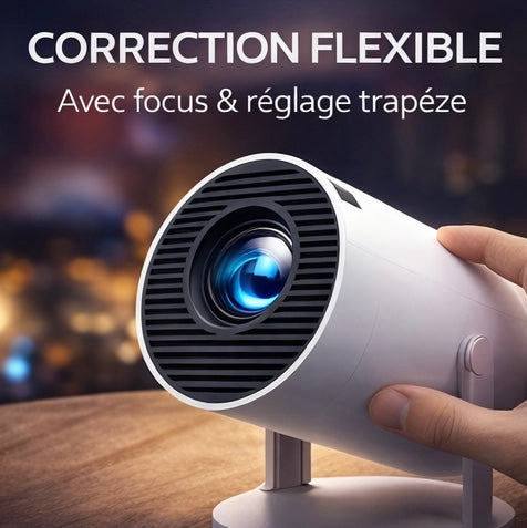 Mini Projecteur LED HD – Cinéma Maison Portable
