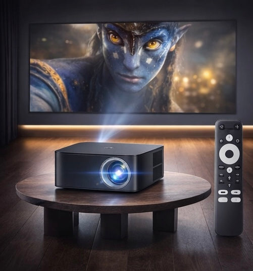 Projecteur Cinéma Haut de Gamme 4K – Série Pro Lumi-Ciné™